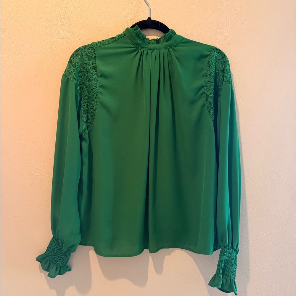 Elegant Green Women's Top
